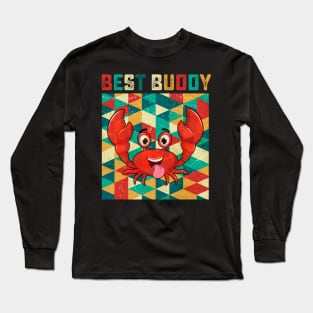 Best Buddy Crab Long Sleeve T-Shirt